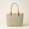 Handmade Crochet Tote Bag - Woven Cotton Shoulder Bag